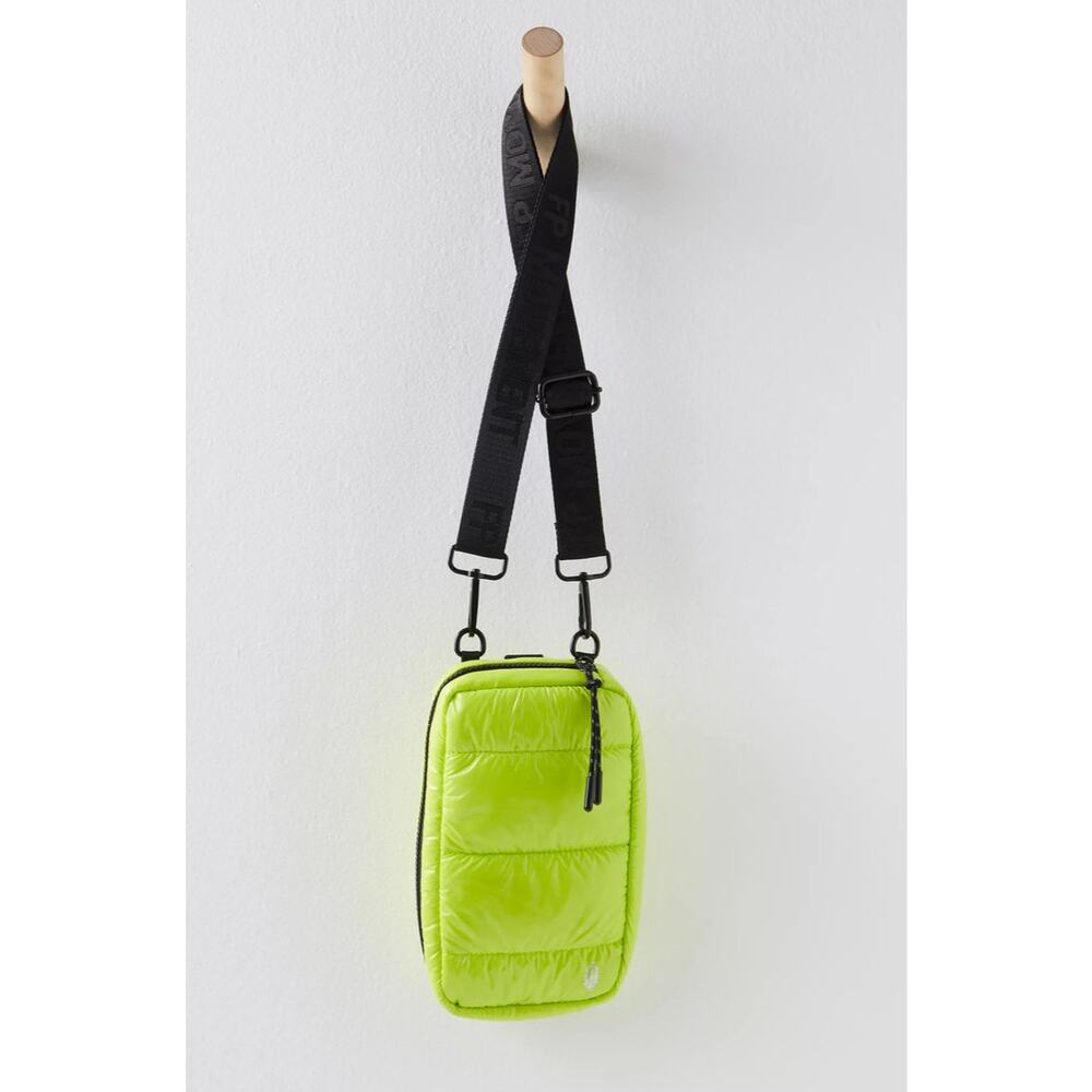 FP Movement High Peak Convertible Pouch Crossbody in Lime Glow NWT